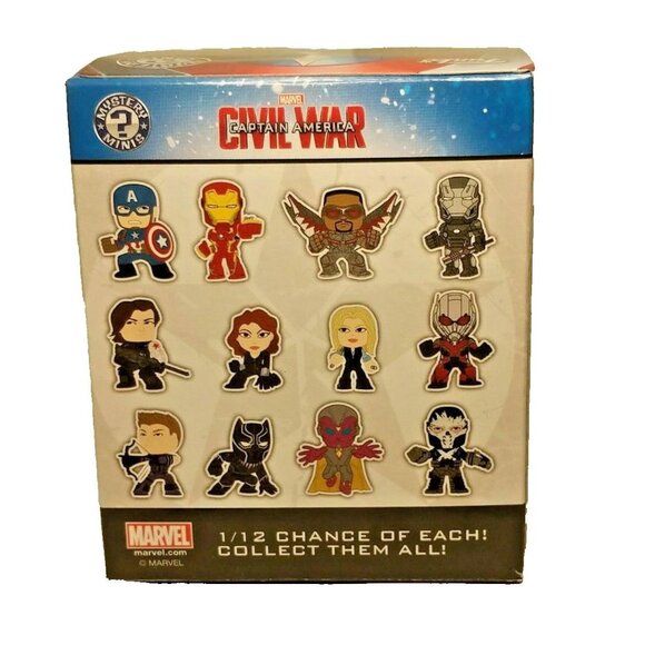 Funko Marvel Mystery Minis Captain America 3: Civil War Black Widow Figure - Picture 7 of 11
